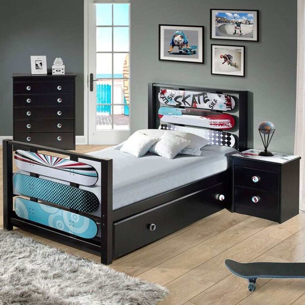 Gường Gỗ Melamine