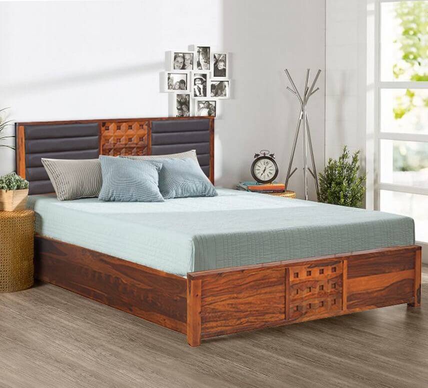 Ứng dụng của gỗ óc chó dùng làm giường ngủ 