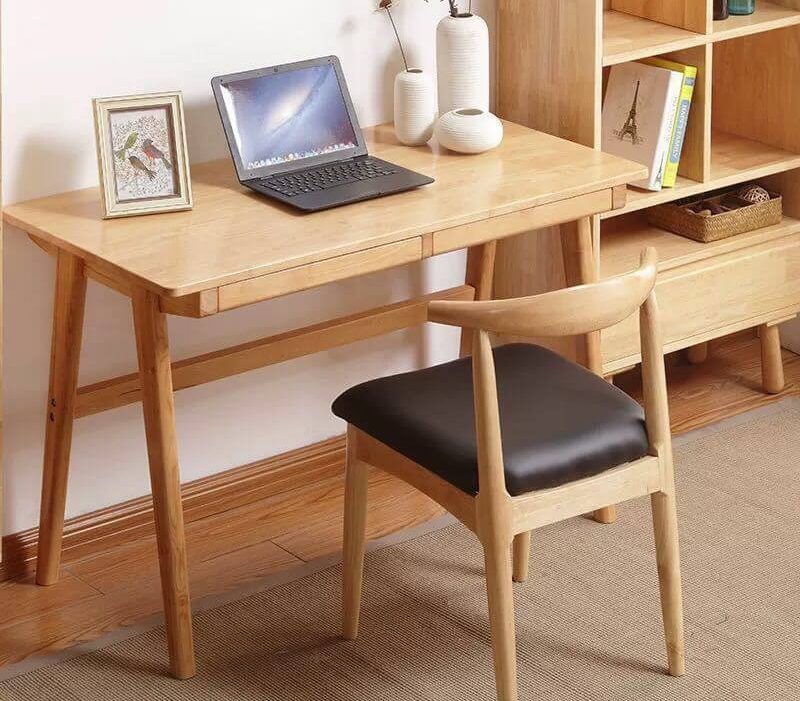 bàn làm việc gỗ thông