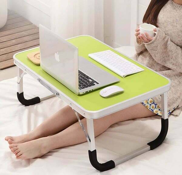 Bàn làm việc ngồi bệt có thể gấp gọn