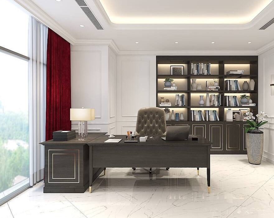 6 mẫu thiết kế bàn ghế giám đốc hiện đại và đẳng cấp