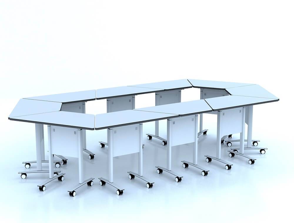 Bàn họp chân sắt module