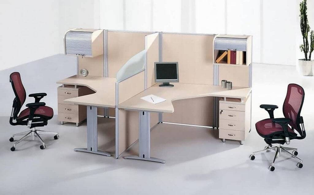 thiết kế bàn làm việc hiện đại đơn giản