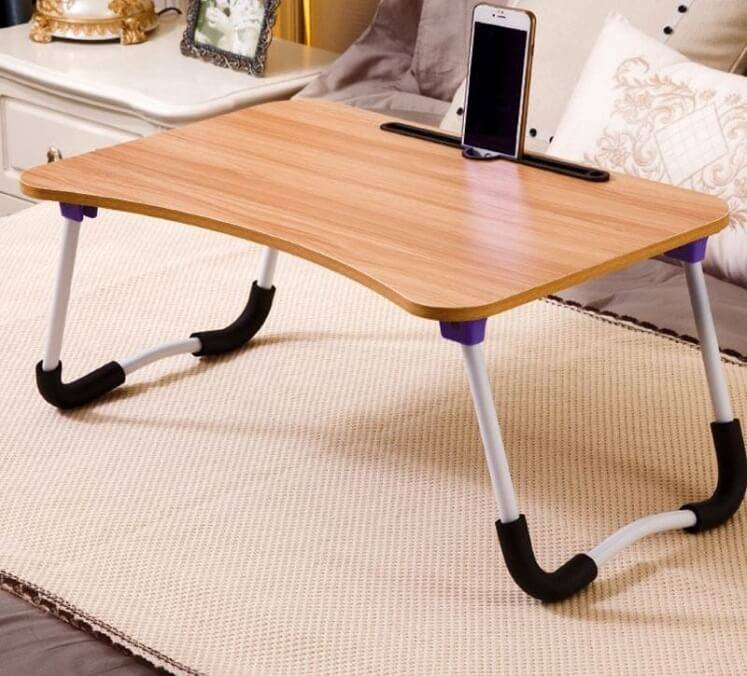 Bàn làm việc gấp gọn chân gấp thấp
