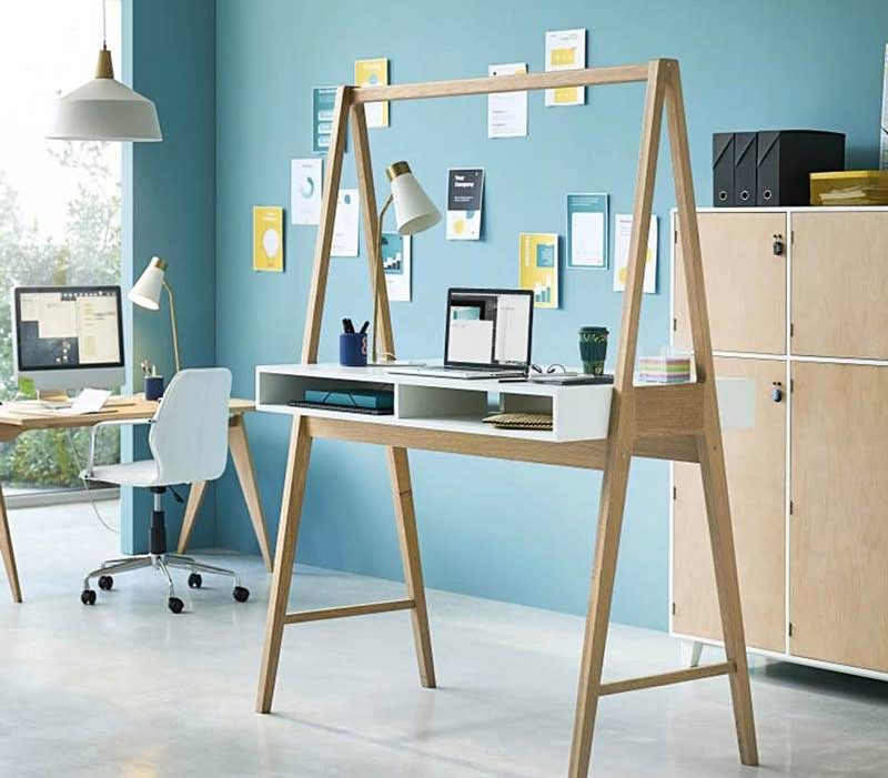 Bàn làm việc lắp ráp - giải pháp cho những không gian nhỏ