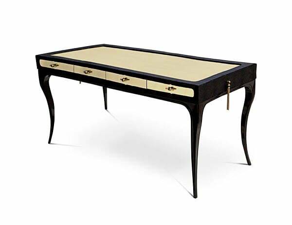 Bàn Exotica tạo cảm hứng thiết kế bàn làm việc sang trọng