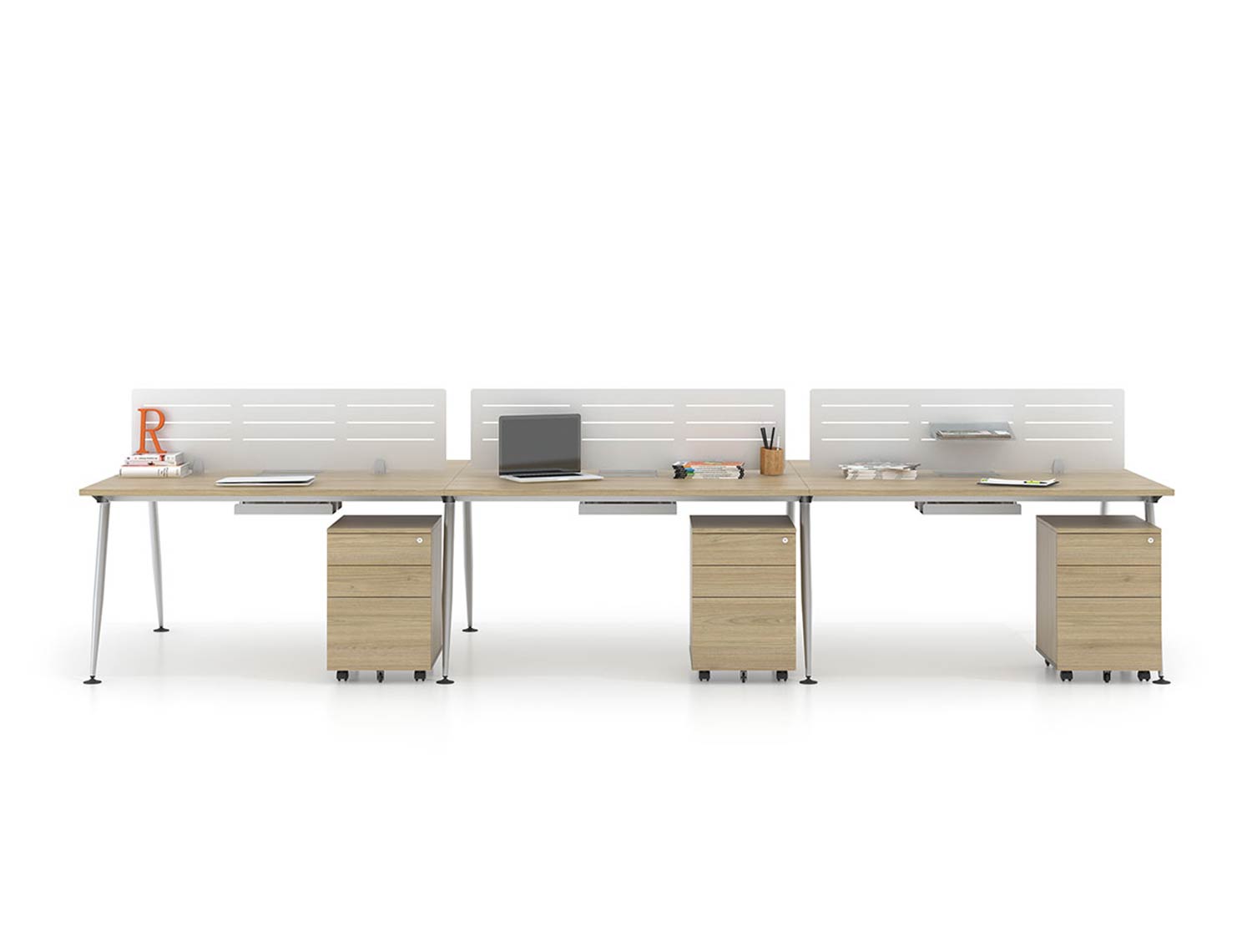 Bàn làm việc 6 người P6S-1406