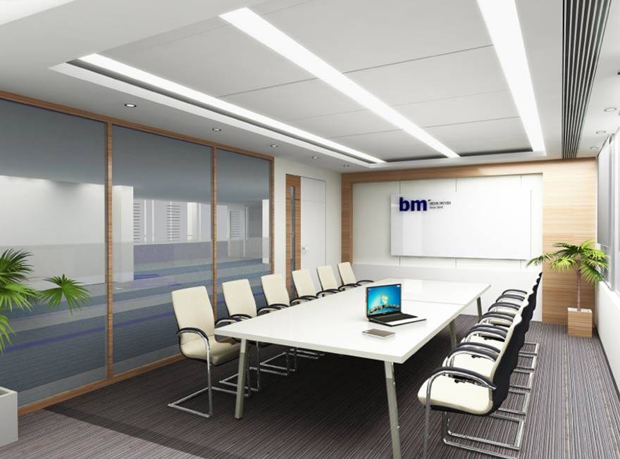 Bàn họp gỗ công nghiệp dễ kết hợp với chất liệu khác