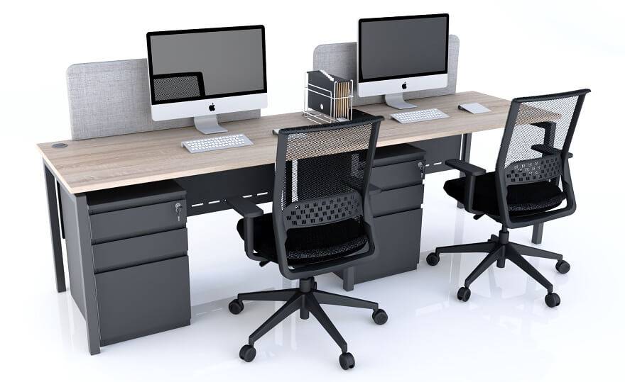 Bàn ghế gỗ văn phòng làm từ gỗ công nghiệp 