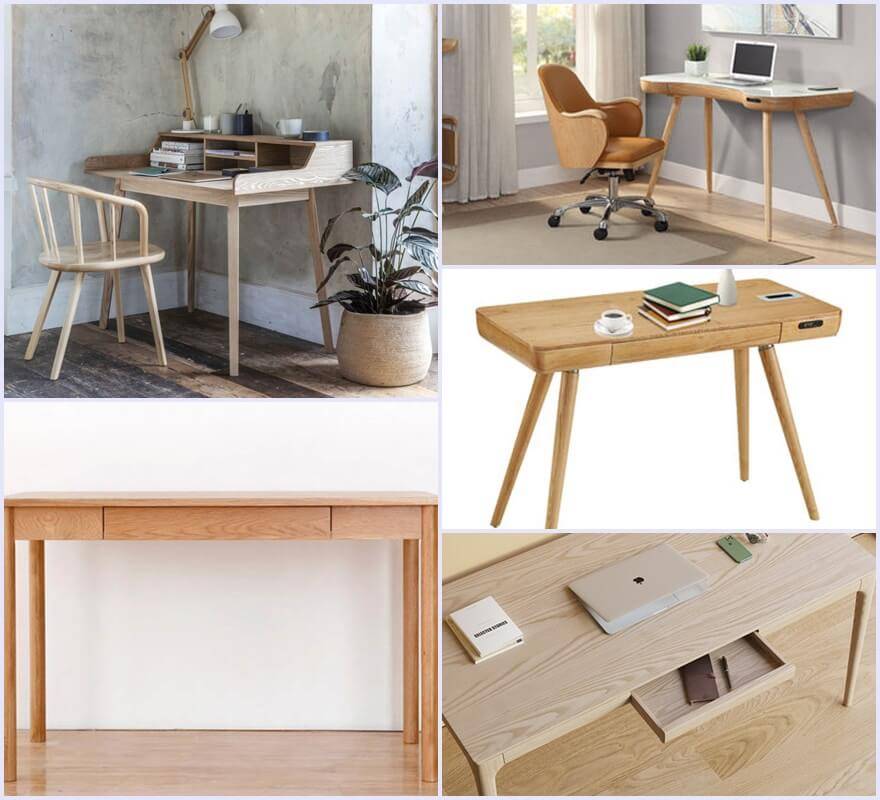 Bàn làm việc gỗ tần bì