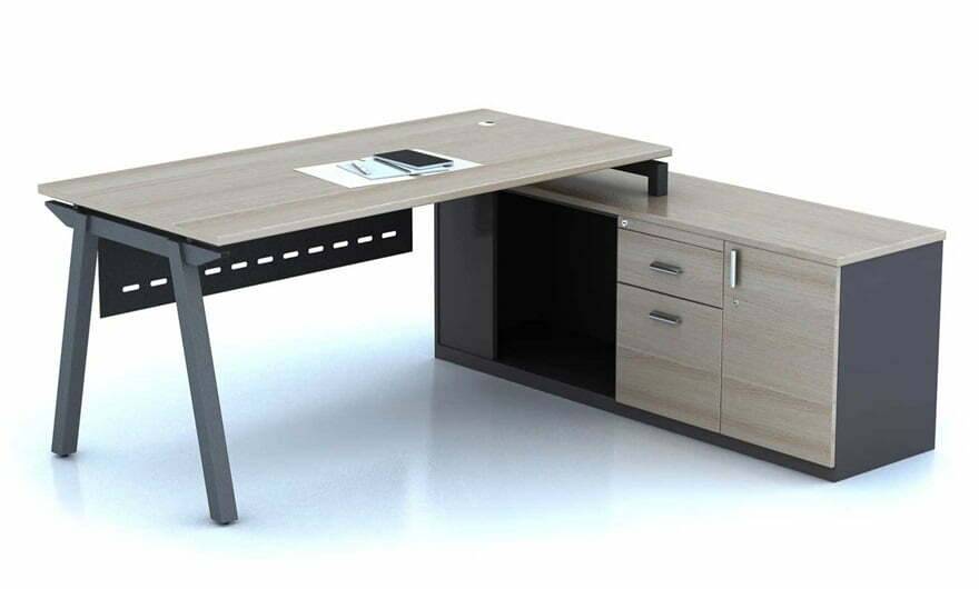 Bàn làm việc kèm hộc tủ SSL-160816C-RL 