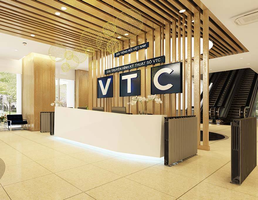 Kích thước bàn quầy lễ tân phải phù hợp với tiền sảnh