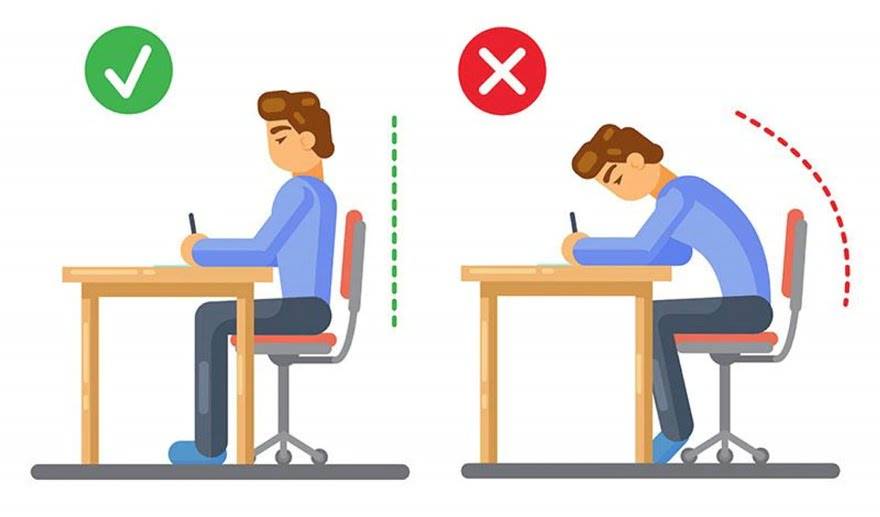 Lựa chọn bàn ghế văn phòng thích hợp và ngồi đúng tư thế