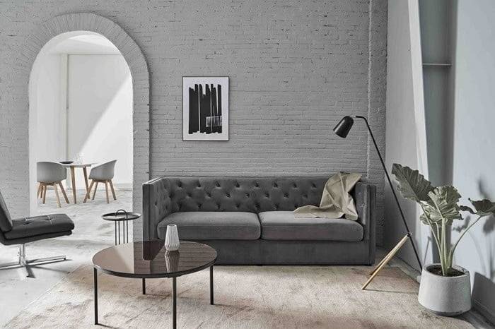 Chất liệu ghế sofa văn phòng bằng vải nhung