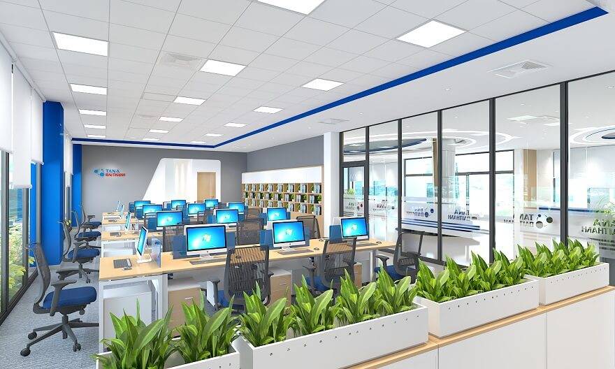 thiet-ke-khong-gian-van-phong-2 7 mẹo lập kế hoạch thiết kế không gian văn phòng thành công